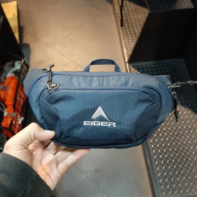 Tas Waistbag Eiger Cervus Dark Blue Original Murah