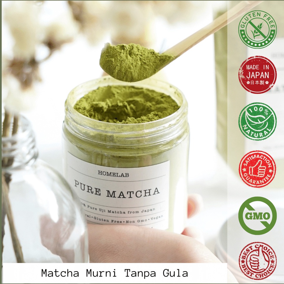 

→Model Terkini✤☈ 79GVY Homelab 100% Pure Uji Matcha Japan - Bubuk Matcha Premium Grade T95 ⁂Super Promo