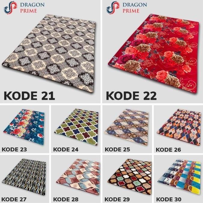[Gratis Ongkir] Karpet 190x220 - Permadani Malaysia Dragon Prime