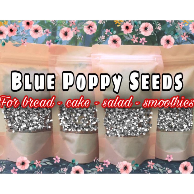

Dijual murah BLUE POPPY SEEDS FOR BAKING AND SALAD 25 gram BQ0