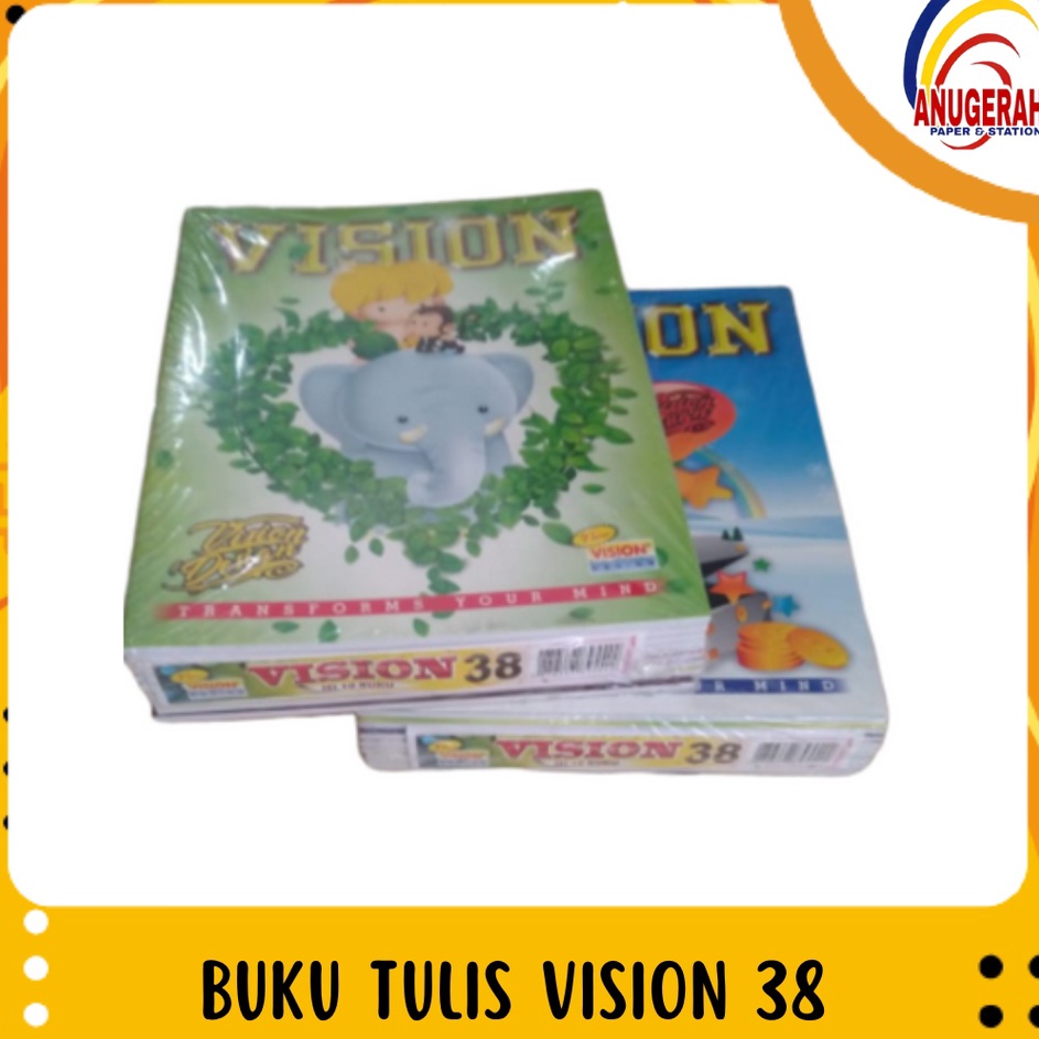 

Terlaku. A88CT BUKU TULIS VISION 38 (PAK) L92 ✽Ready
