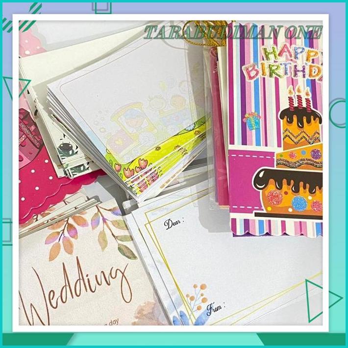 

TAMBAHAN KARTU UCAPAN & KERTAS KADO P300 ONGKIR NOL !!