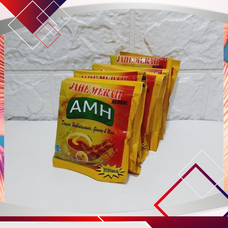 

Jahe Merah AMH Instant Isi 10pcs x 20gr .