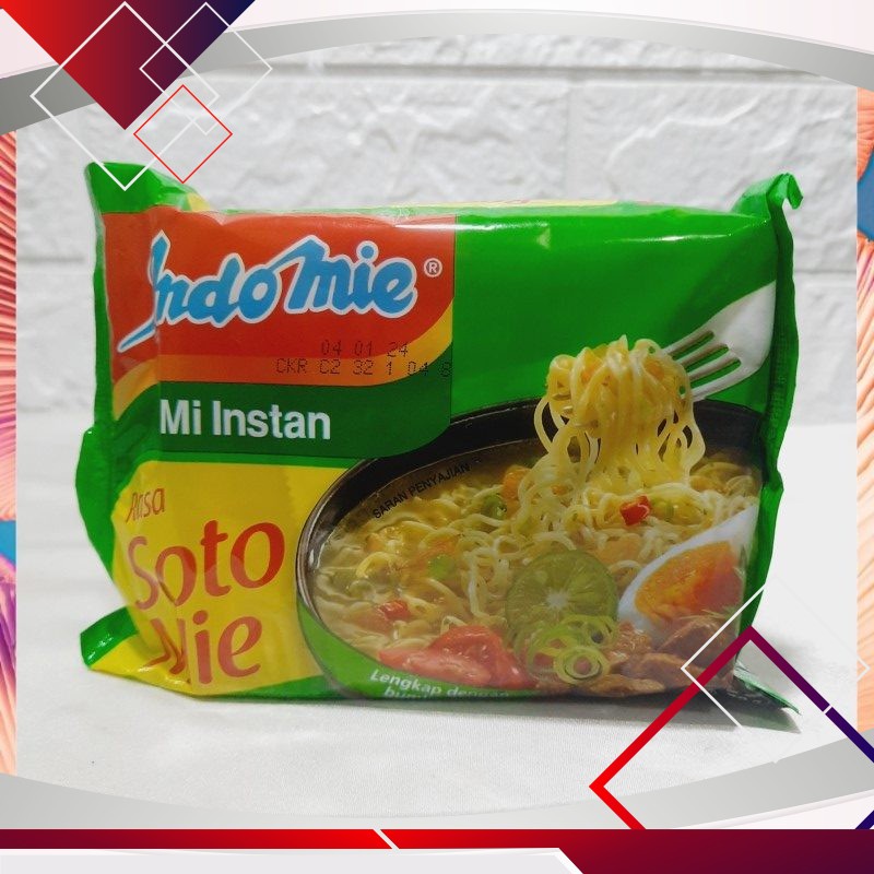 

Indomie Rasa Soto Mie 70gr .