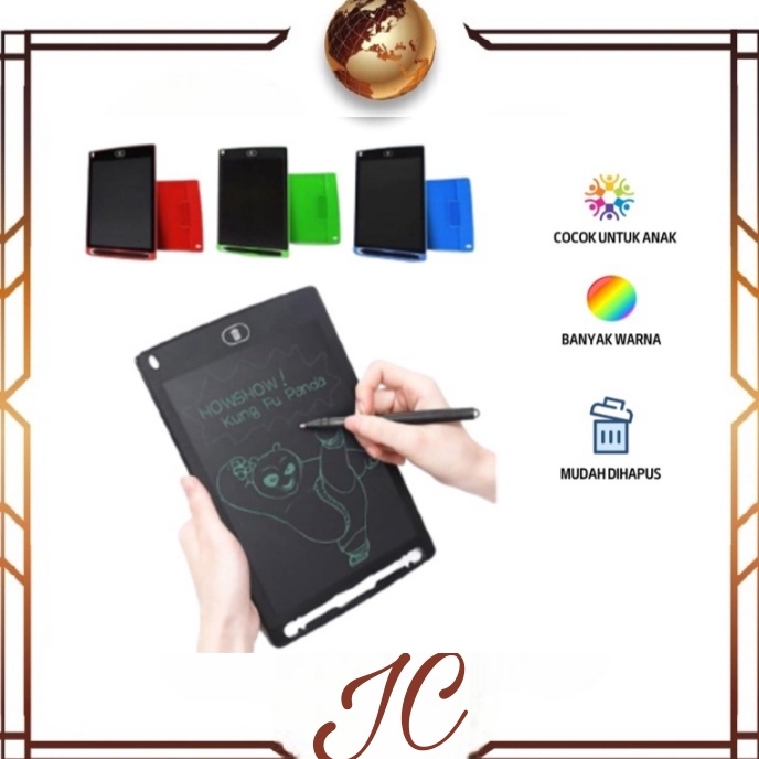 

✩Super Sale GZLDH (JC) LCD writing pad / Drawing pad / papan tulis LCD 8.5 PAPAN TULIS BUAT ANAK ANAK E34 Best