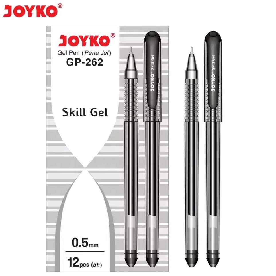 

Ready Stok [DAVIS]Gel pen Joyko GP 262 Skill Gel (12 pcs)