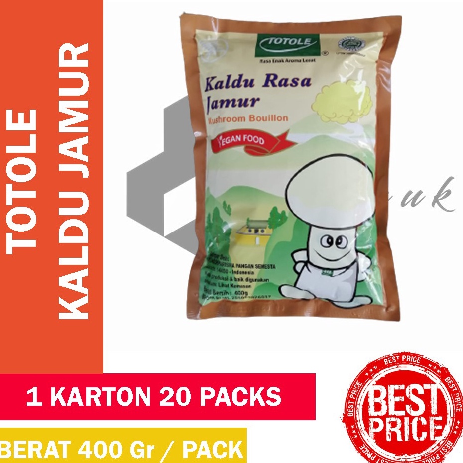 

✭Bayar Di Tempat⁂ CALFY Kaldu Jamur TOTOLE - FREE ONGKIR (400Gram) S77 ➢Jual