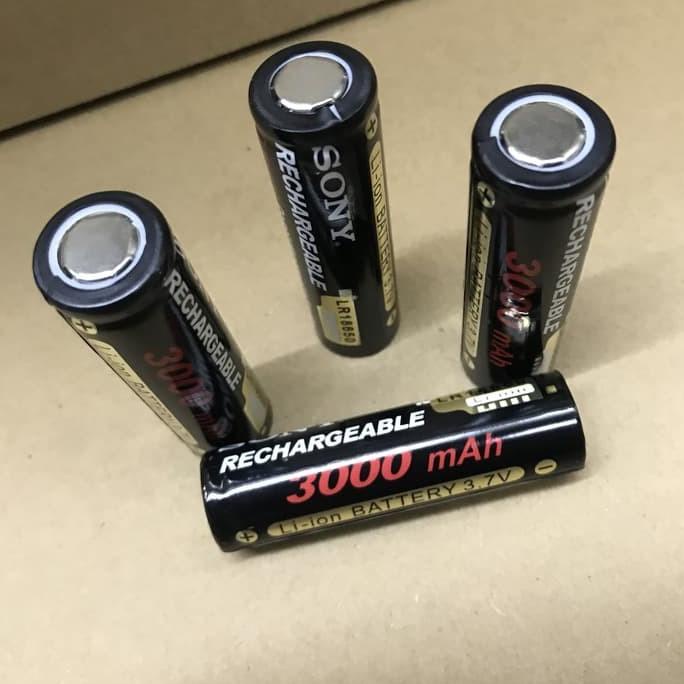 Laris 18650 Sony 3 Mah Rata Batre Cas 18650 3,7V Sony 3 Mah