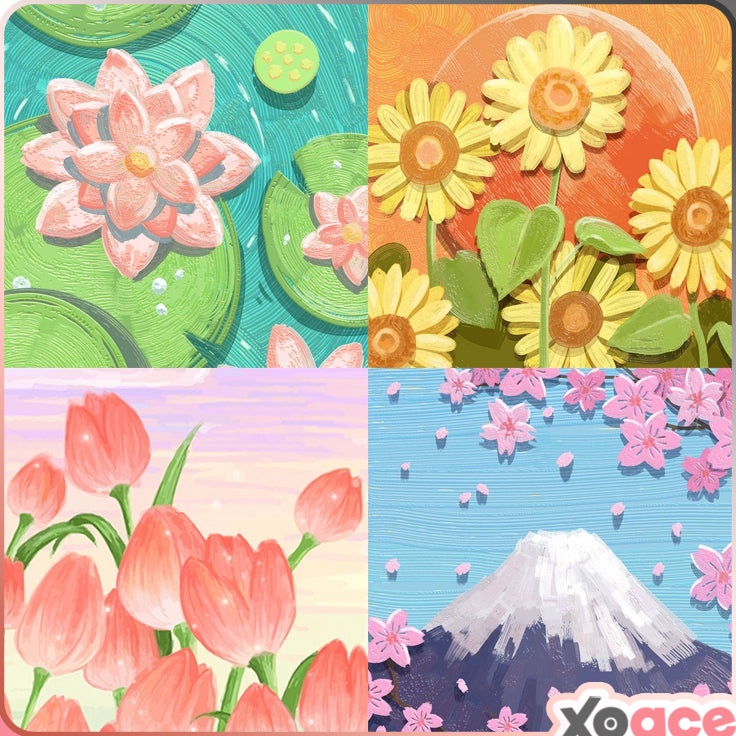 

✴Sale✸➭ VTPLN Canvas Paint By Number Kit Digital Oil Painting DIY Lukisan 20 x 20 Seri S N65 ➞Terbaru