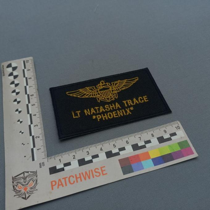 *$*$*$*$] Patch bordir Top Gun PHOENIX full set