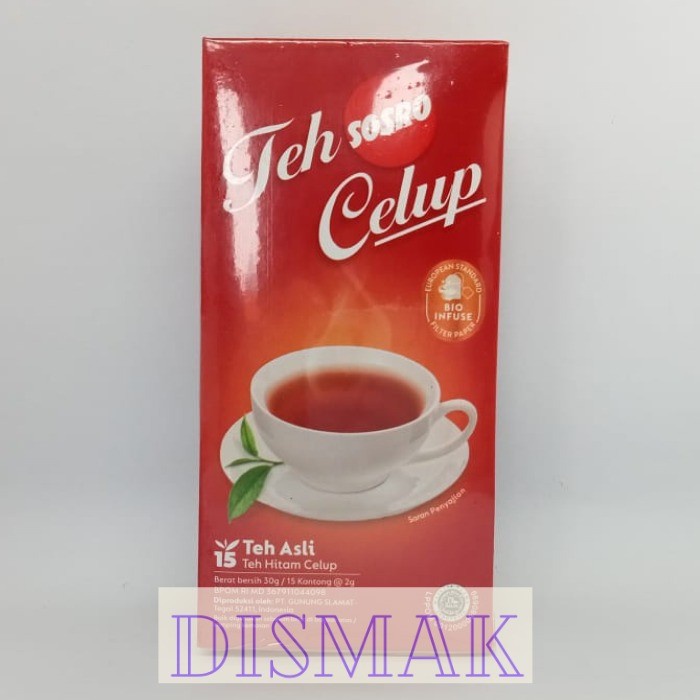 

Teh Sosro Celup Bla Tea 15 25 Pcs