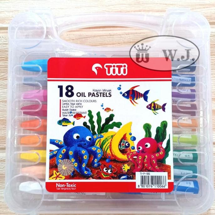 

Ready stock] Crayon TiTi 18 Warna