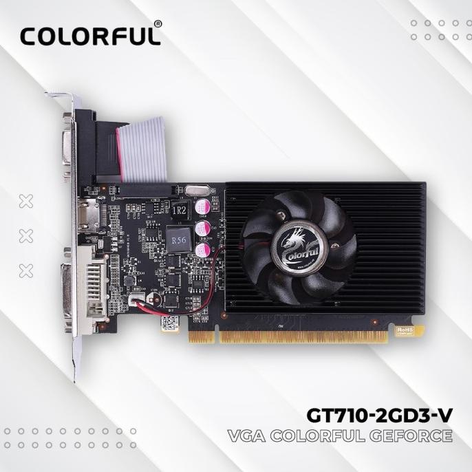 VGA Colorful NVidia GeForce GT 710 2GB DDR3
