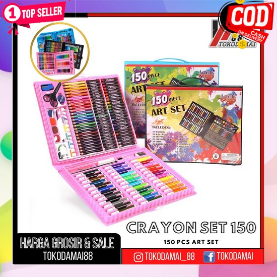 

Krayon Anak Set Cod Warna Cerah Tk Sd Anak Sekolah Usia 9 10 11 12 Thn Pastel Anak2 Lengkap Mewarnai 2 Tahun Ajaib Baru Viral Bentuk Segitiga Paud Anti Kotor High Quality Perempuan Alat Menggambar Umur 3 4 5 6 7 Th Penga Pensil Warna 150Pcs - Alat Tul
