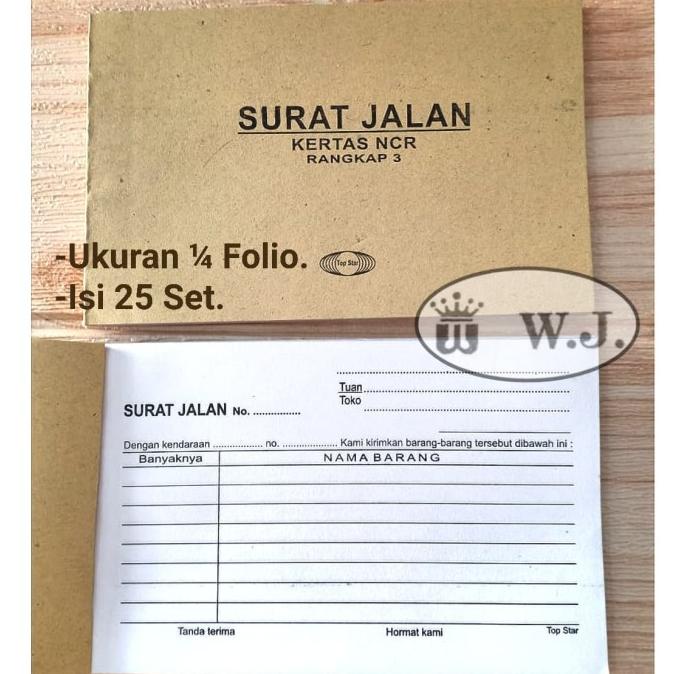 

*****] Buku Surat Jalan Folio, Rangkap 3