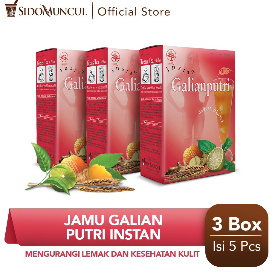 

✻Terlaris↑ IIRUY Jamu Galian Putri Instan 3x5's - Mengurangi Lemak Kesehatan Kulit Q59 ❅Dijual Murah