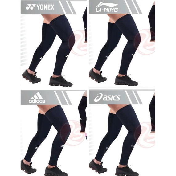 ➠Model Baru✭➯ 8F8LE Stoking kaki badminton olahraga deker kaki legsleeve deker olahraga stoking kaki