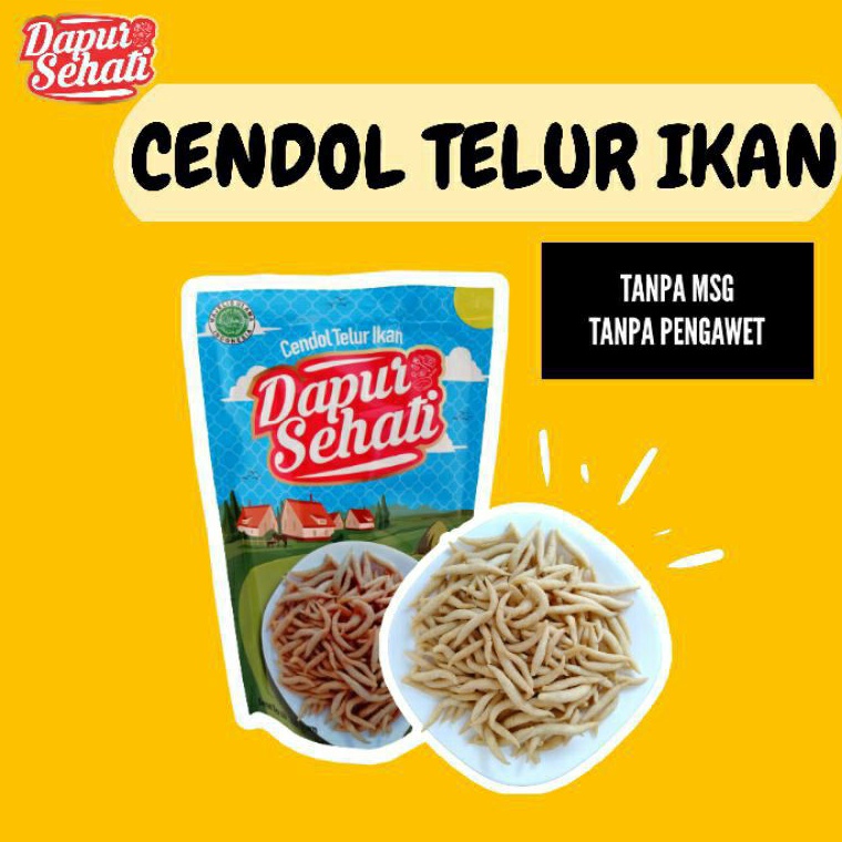 

Dijual Murah VDBEY Cendol Telur ikan Tuna/cakalang Dapur Sehati -92 gr [1 thn+] M68 Terlaris