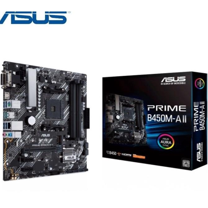 ASUS PRIME B450M-A II (Socket AM4)