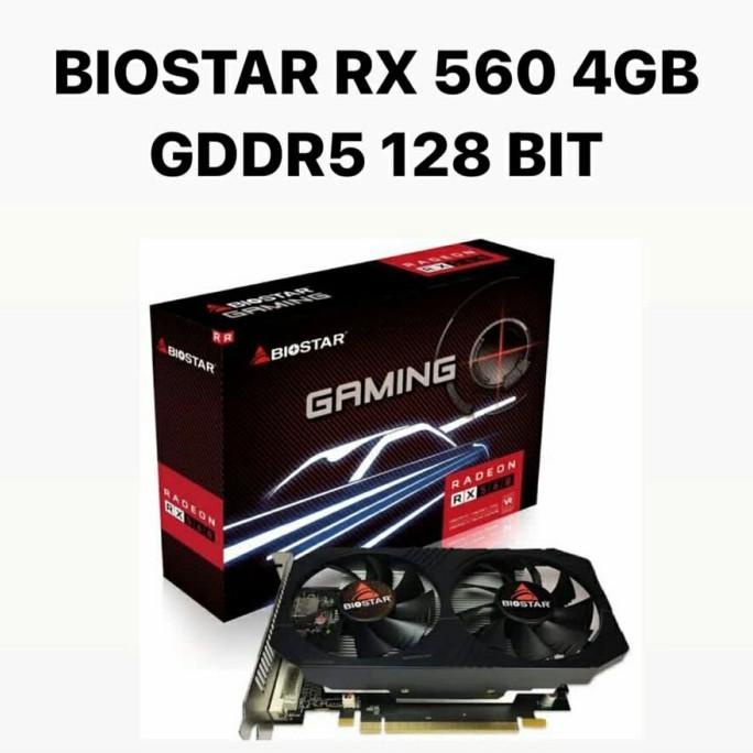 BIOSTAR RX 560 4GB DDR5