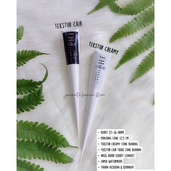 Baru HENNA PUTIH WHITE HENNA JANNATI WHITE HENNA WATERPROOF WHITE HENNA WATERPROOF Model Terkini