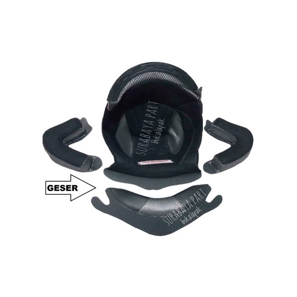 Busa Helm Jpx Supreme Double Visor Bukan Ori