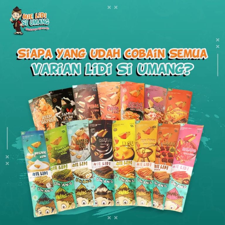 

1.1 SALE MIE LIDI SI UMANG [CEK HARGA GROSIR] FREE BUBBLEWRAP.