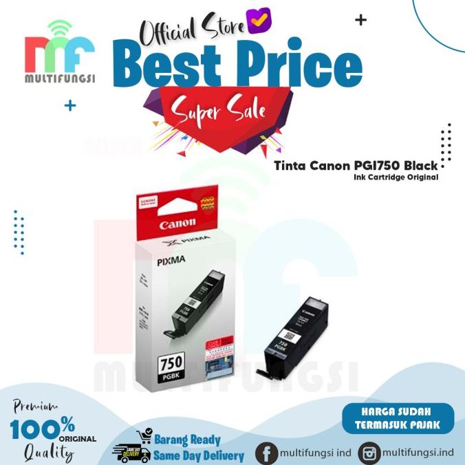 TINTA CANON PGI-750 PGBK for Printer Canon Pixma MG5470