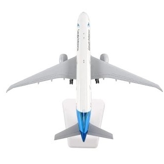 Haute57 Miniatur Diecase Pesawat Garuda 20 Cm Ada Roda Boing 777