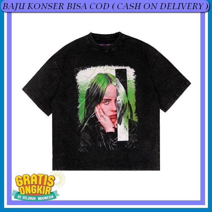 Kaos Oversized Korean Style Cewek Tshirt Konser Baju Atasan Wanita Terbaru 2023 Kekinian Viral Impor