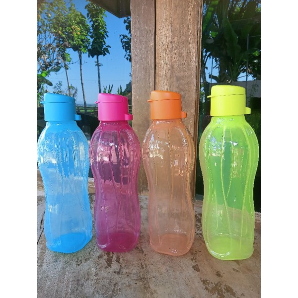tupperware botol minum botol eco 500ml tutup flip 1pcs ( tanpa tali )