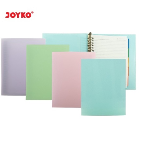 

AQ68WQ47 BINDER NOTE JOYKO A5 LOOSE LEAF PASTEL COLOUR A5-MHPT-M516 NOTEBOOK MURAH TEBAL GROSIR WARNA WARNI Readystock