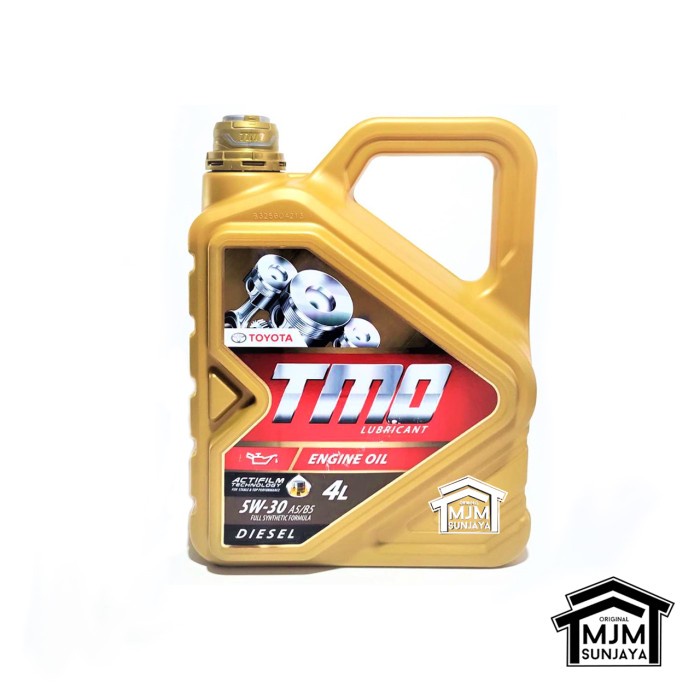 Oli Mesin Mobil Toyota Diesel Tmo Gold 5W-30 4 Liter Galon Synthetic