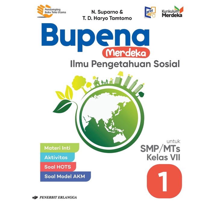 [Erl] Bupena Merdeka Ips Smp/Mts Kls.7/Km - N. Suparno-T.D. Haryo Tamtomo