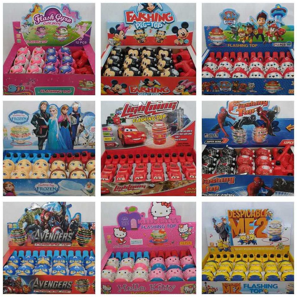 て Gasing Karakter/Gasing Karakter lampu&musik ㅉ