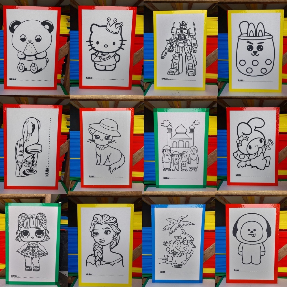 

[70P] Paket 100 styrofoam lukis ukuran 33x50x1 list lakban / gabus lukis / styrofom / gabus / sterofoam / edukasi / mewarnai / ✩Ready