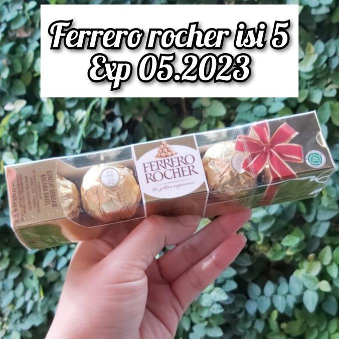 

monggo] Cokelat Coklat Ferrero Rocher T5 isi 5 Chocolate