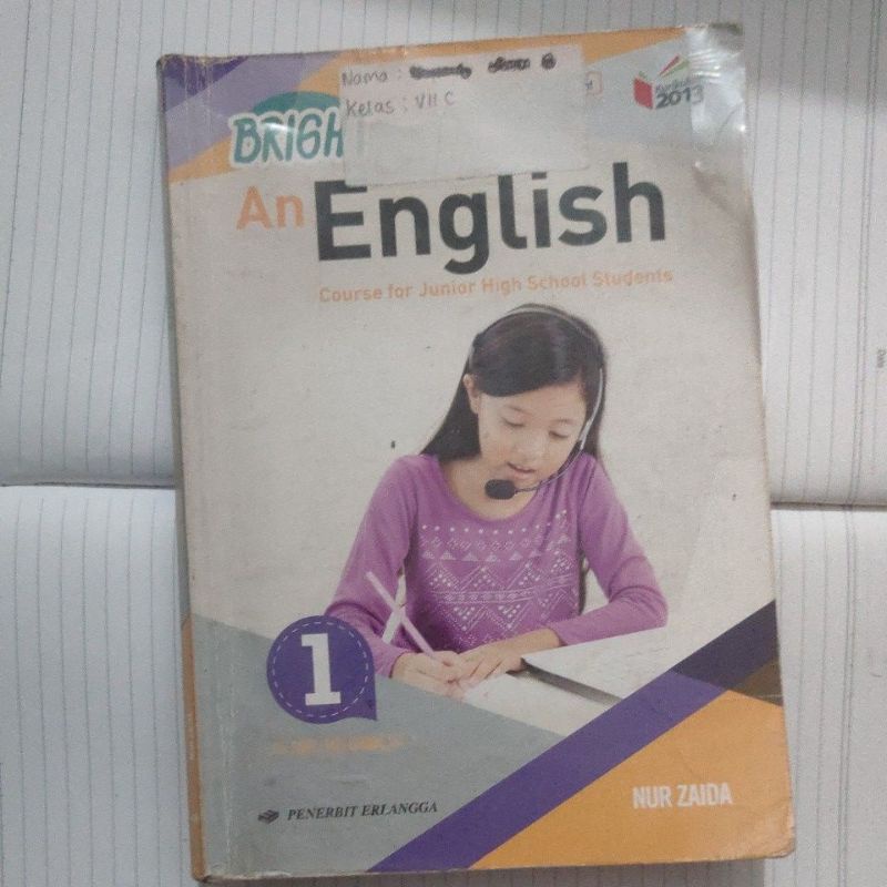 

Buku BEKAS English kelas 7 penerbit Erlangga