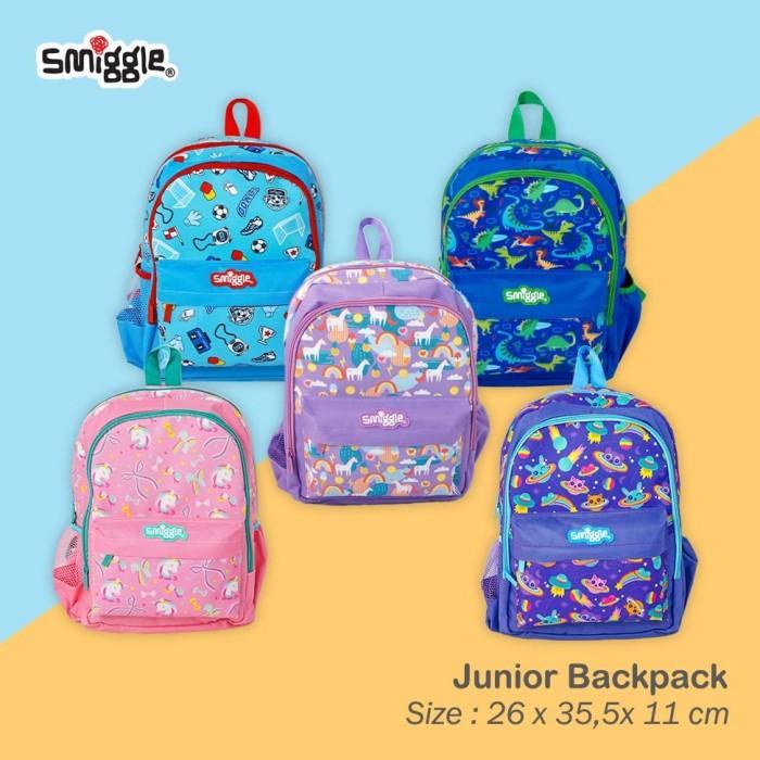 Tas Ransel Tk Smiggle Bola Dino Unicorn Animal Ufo Dinosaur Ball