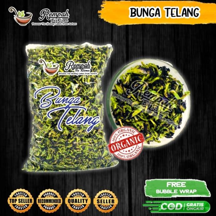 

Teh Bunga Telang 250 Gram Biru Kering Premium