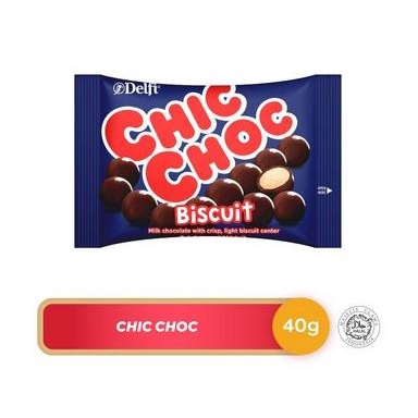 

:<:<:<:<] Chic Choc Delfi Cokelat Biskuit 40gram ChicChoc 40gr / Chic Choc 40gr