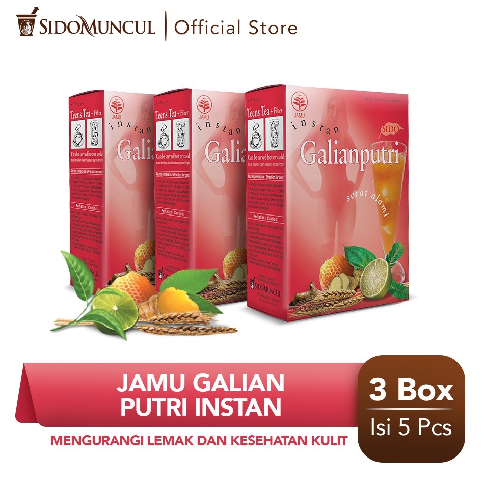

Pasti Murah❀ YCLM9 Jamu Galian Putri Instan 3x5's - Mengurangi Lemak Kesehatan Kulit V95 ❄Buruan Beli