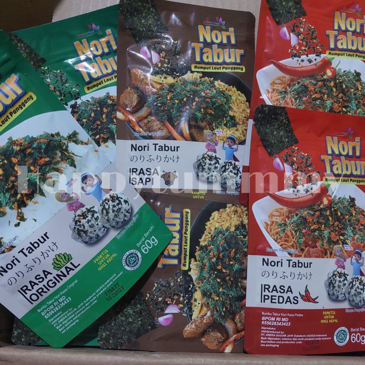 

Paling Popular☊ CRKWJ HPT - NoriGo Tabur Rumput Laut Panggang (ROASTED) 60g Halal K45 Bestseller