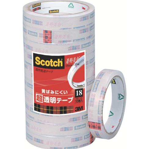 

3M transparent adhesive tape "transparent beautiful color" 18mmX35m