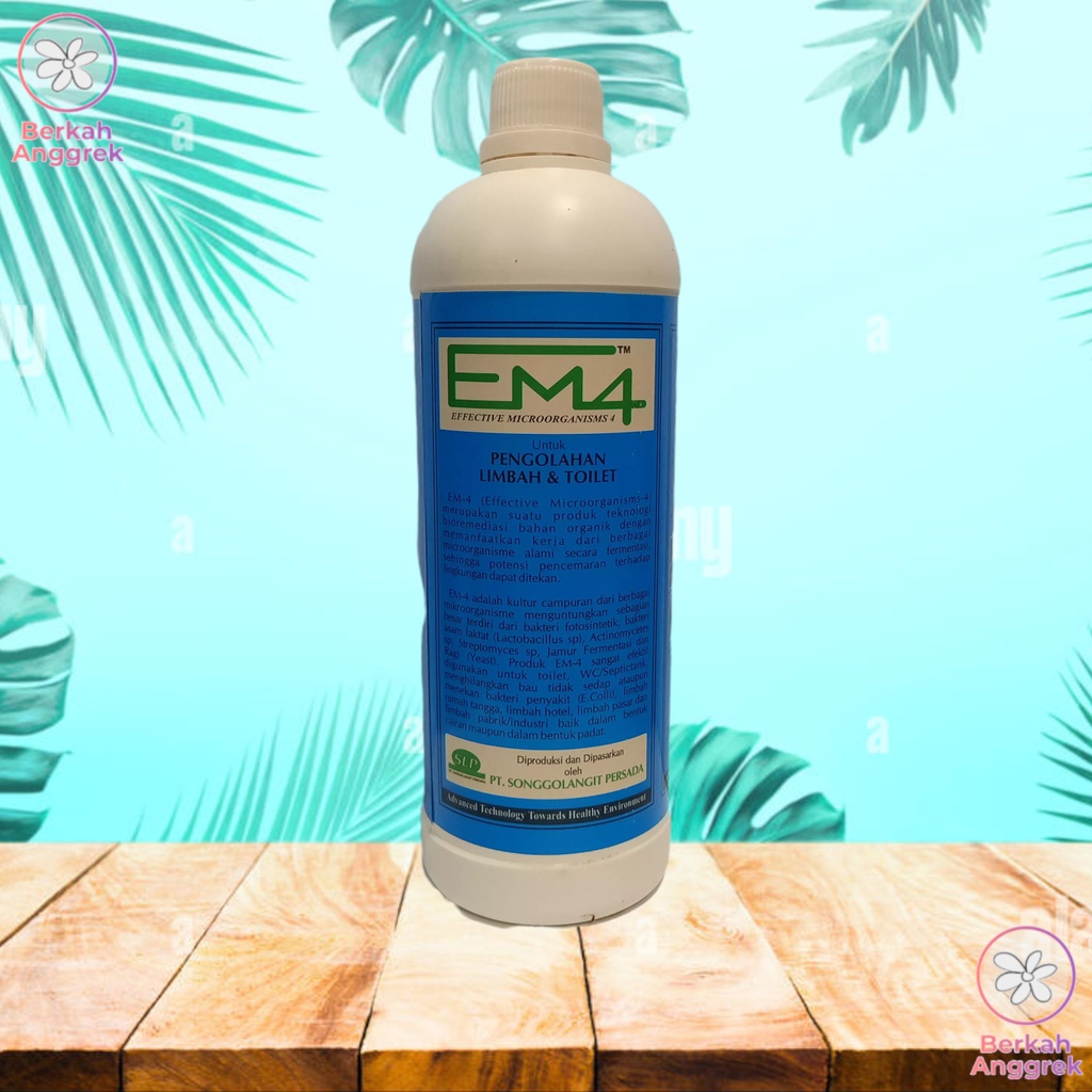 EM4 Limbah 1 Liter Dekomposer Pengolah Limbah