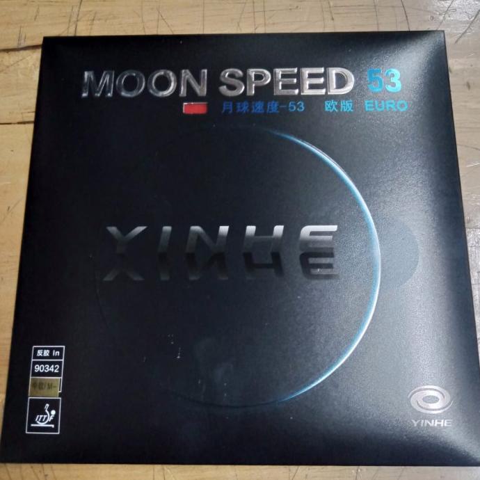 KARET TENIS MEJA YINHE MOON SPEED 53 EURO ORIGINAL