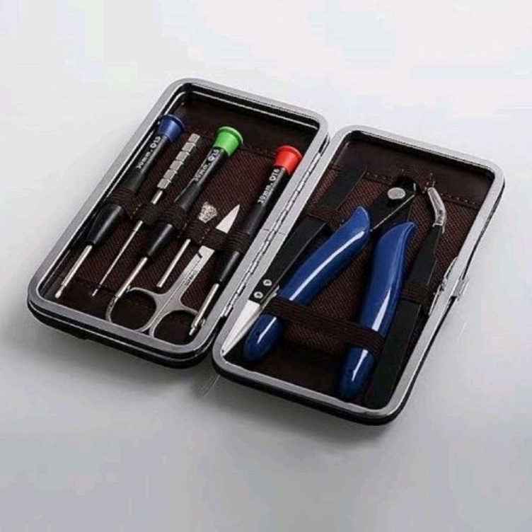 ✴DSf toolkit v3 perkakas lengkap dompet coklat 1 set ❀ ❈ ￣