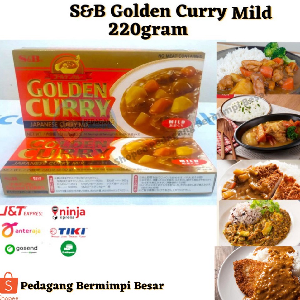 

Diskon S&B Golden Curry 220gr Mild | Kari Blok | Kari Jepang Terupdate