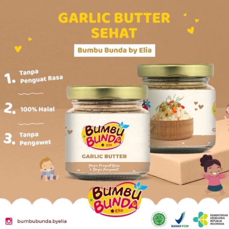 ➶Baru JS7W8 Kaldu Bumbu Bumbu Bunda  Elia Bumbu Kuning Putih Soto Semur Rawon Kari Bawang Putih Lada