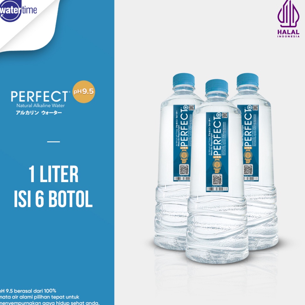 

Sikat Habis Perfect - Alkaline Water 1 Liter (Air Minum Isi 6 Botol)
